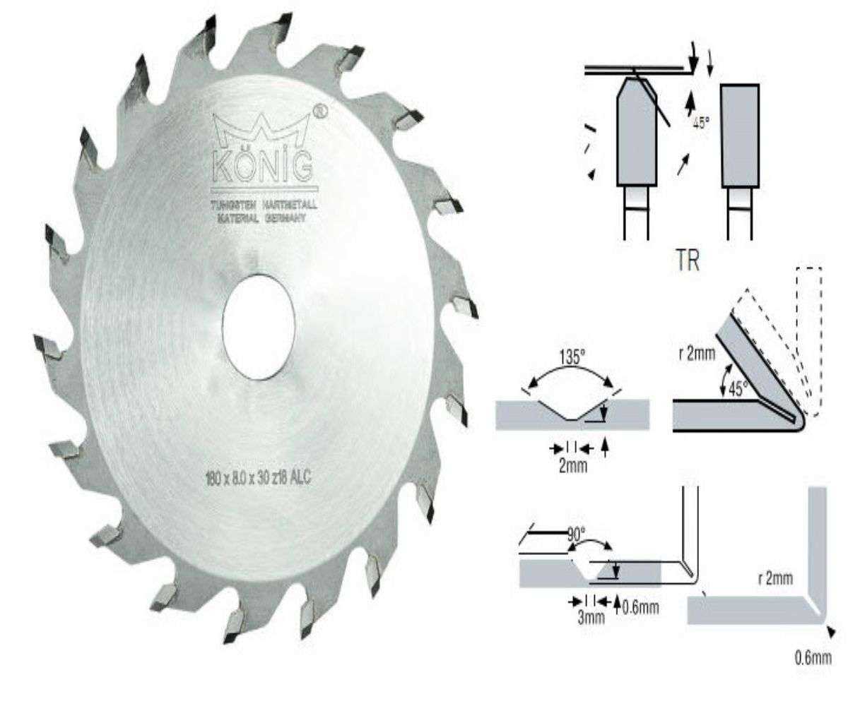 Aluminium PVC Solid Tube Cutter Blades